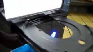 power on, cd rom open close
