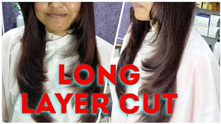 HOW TO CUT PROFESSIONAL LONG LAYER I Long Layer Cut Tutorial by AISHA BUTT