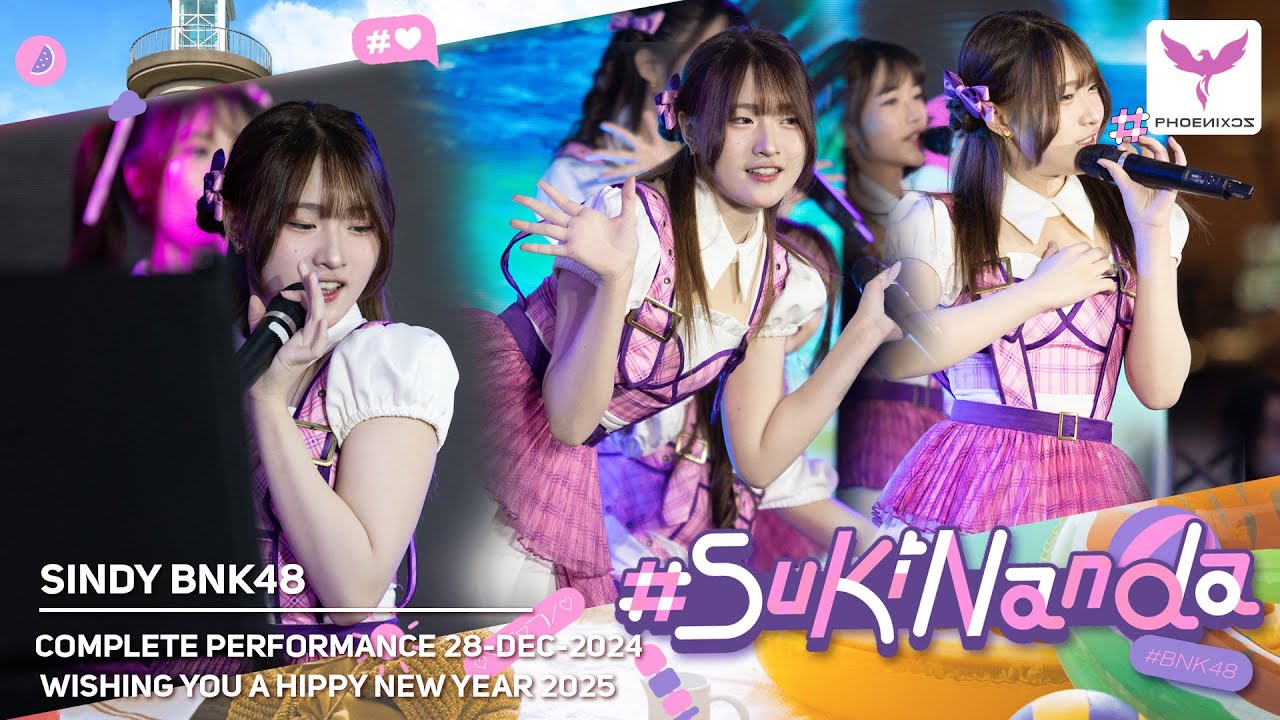 [Sindy BNK48]  Fancam - COMPLETE PERFORMANCE 28-DEC-2024 - WISHING YOU A HIPPY NEW YEAR 2025