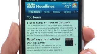 USA Today app - iPhone App Demo by iPhoneAppDemos.tv screenshot 5