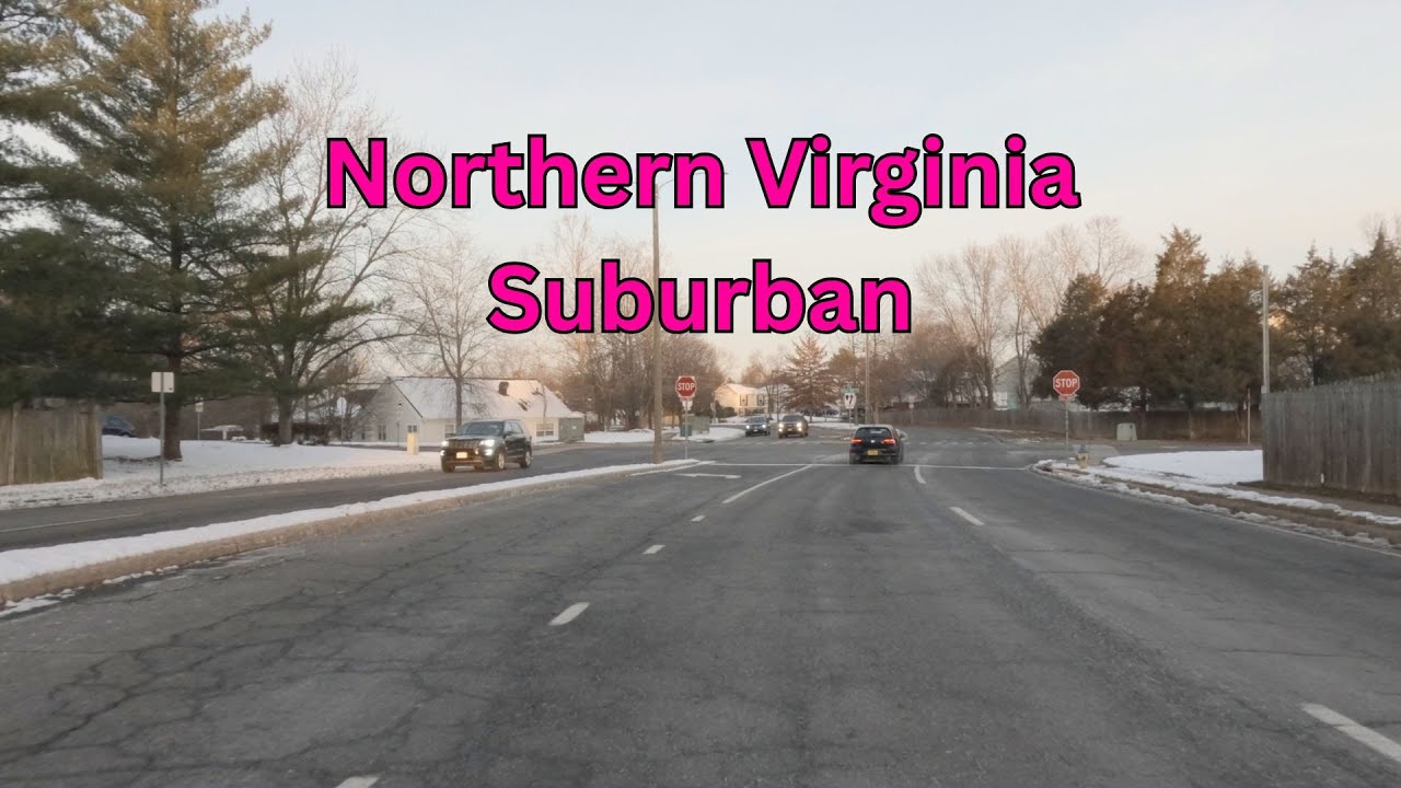 Driving Through Suburban Manassas, Virginia 🚗 | Smooth 4K GoPro