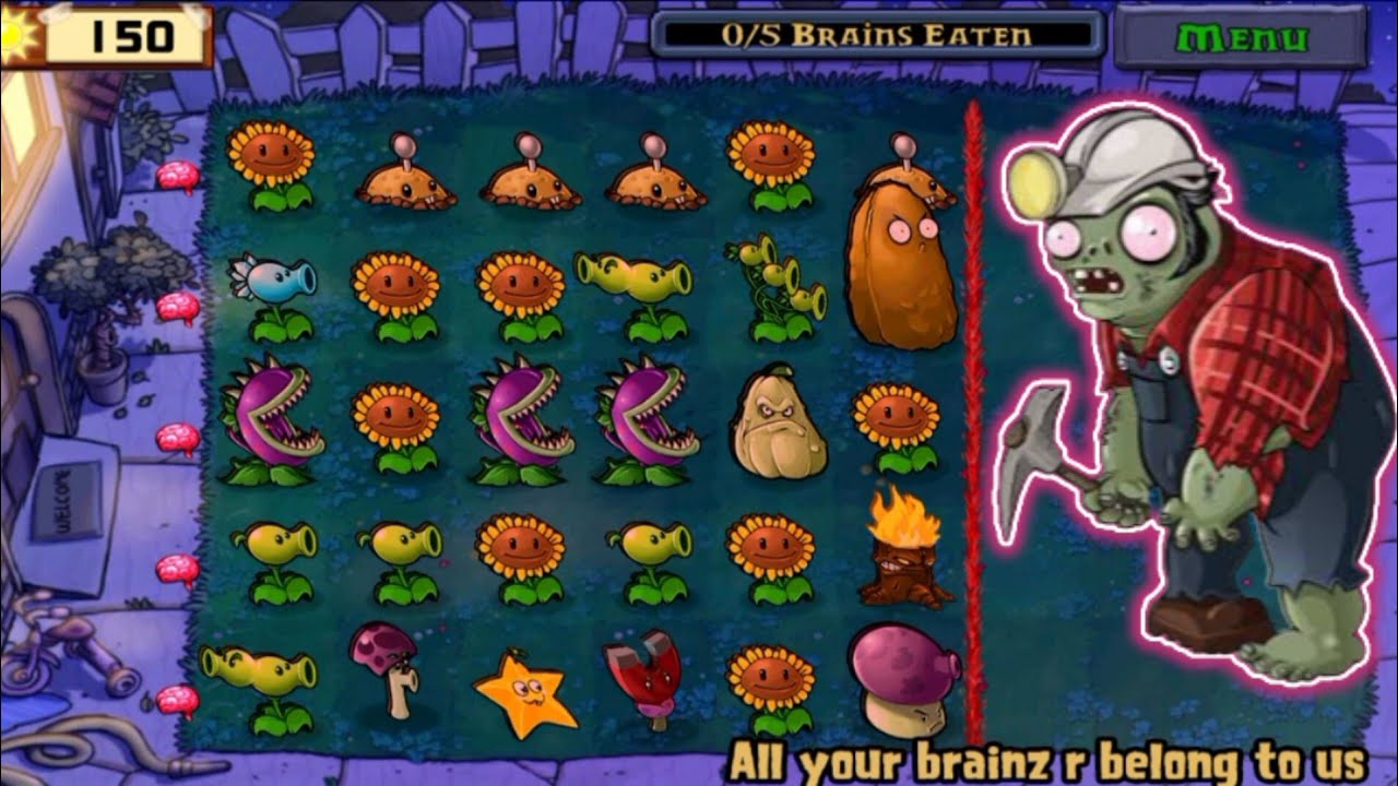 Those hack videos thumbnail on Plants vs Zombies be like : r/PlantsVSZombies