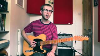Video thumbnail of "Blues Rhythm Guitar Lesson - Bass Shuffle In E"