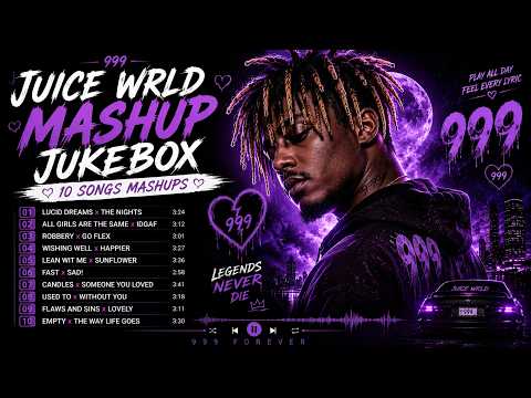Juice WRLD Mashup Jukebox 🔥  10 Best Mashups