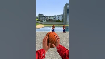 falling mario in the water! #shorts