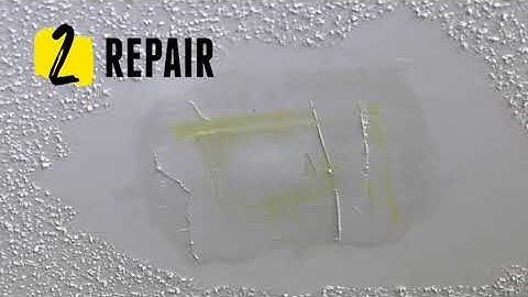 How To Repair A Ceiling - Homax Ceiling Texture