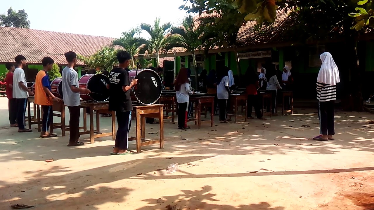 Latihan tim SMPN 4 Pabuaran Kab. Subang