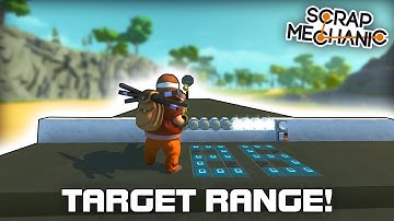Spudgun Sensor Update & Accuracy Target Practice! (Scrap Mechanic  #304)