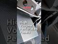 High Volume Perforated Panels #architecturalmetal #metalfabrication #aluminumplate