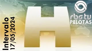 Intervalo Jornal Hoje - Rbs Tv Pelotas 17052024