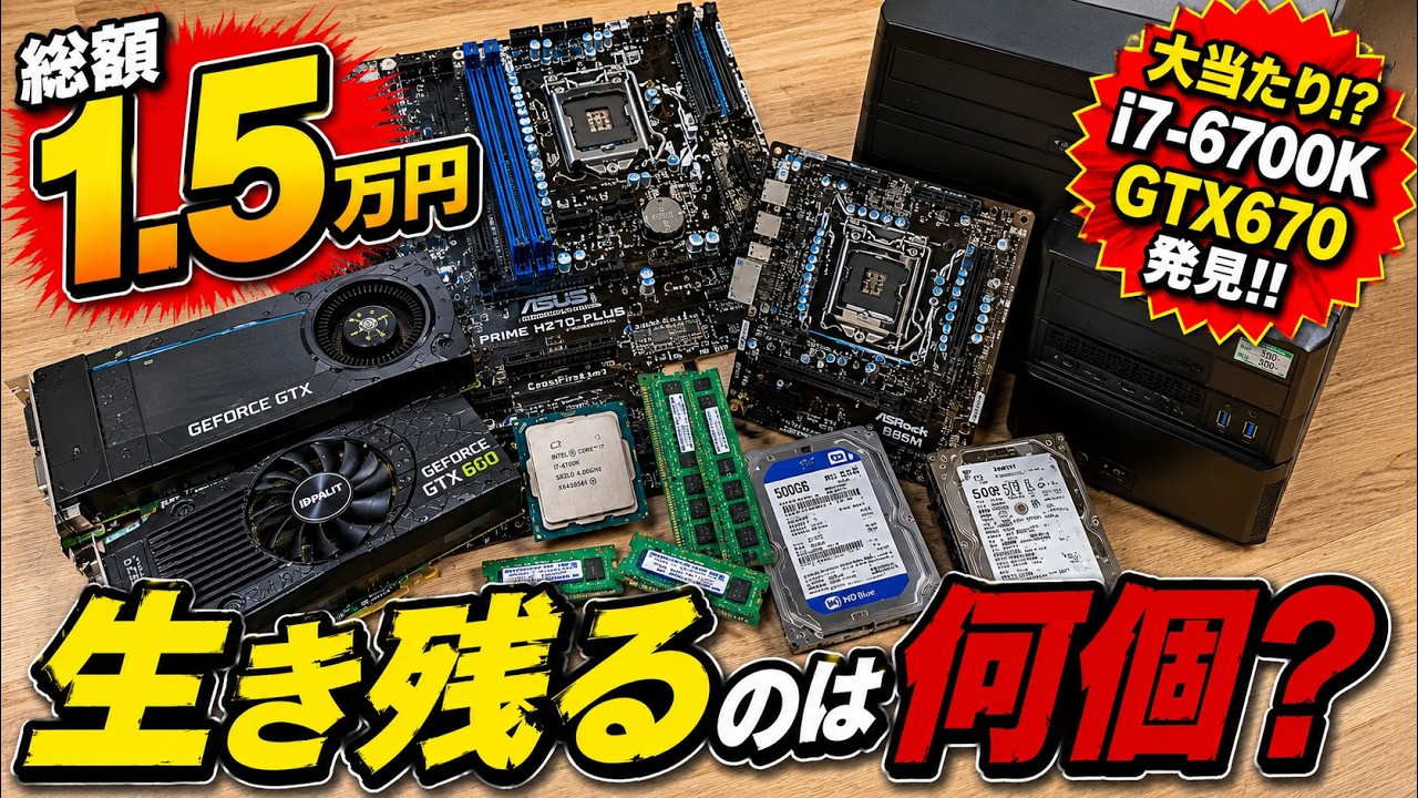 Total Cost: $15,338] I Tested All the Junk PC Parts I Recently