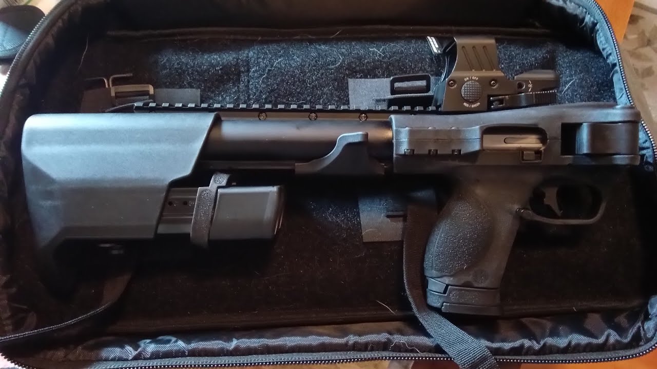 Smith& Wesson FPC Magazine release option. - YouTube
