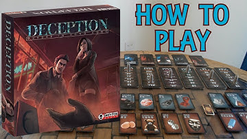 Deception Murder in Hong Kong - How to Play [The murderer is among you!]