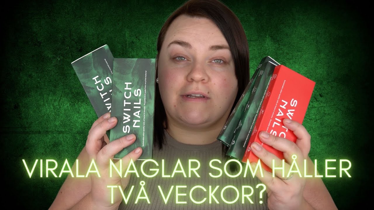 SWITCH NAILS - HUR KAN NÅGON FÅ DEM ATT SITTA TVÅ VECKOR? aldrig!