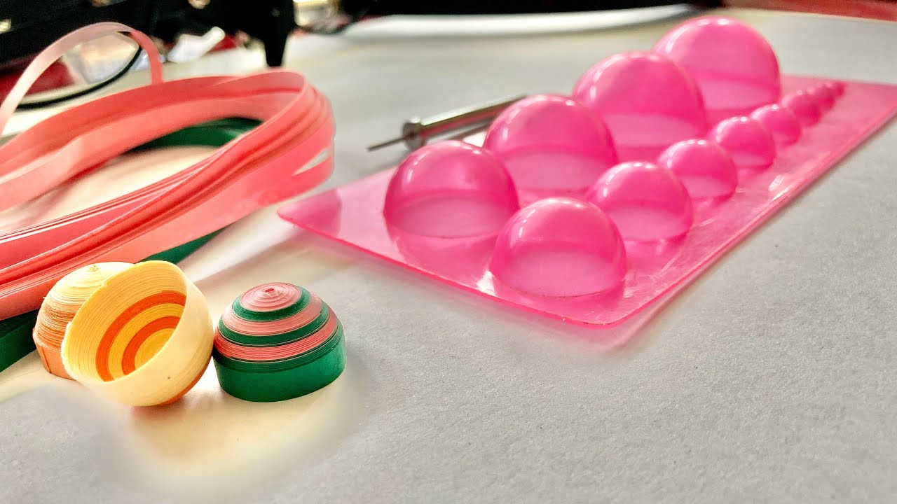 Paper Quilled Domes YouTube