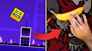 Zerei Geometry Dash com uma BANANA