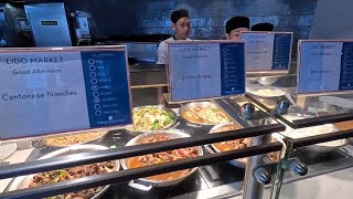 Holland America Zuiderdam Lunch In The Lido Market