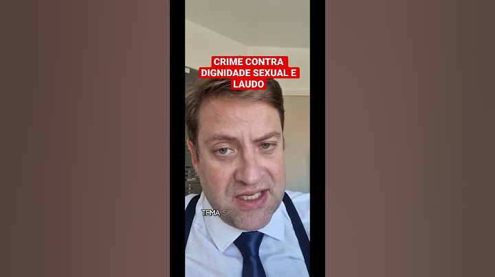 Para crimes contra dignidade sexual é necessário o laudo de conjunção carnal? Fica no vídeo