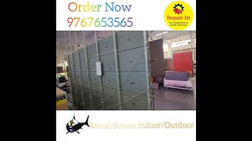 Led Video Wall Rental 29 | #ledscreen #led #leddisplay #ledvideowall #ledpanel #advertising #shorts