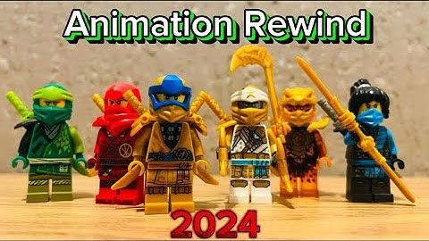 Lego Lightning Stop Motion Animation 2024 Rewind