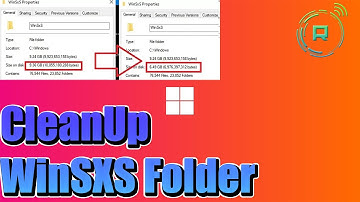 WinSxS folder cleanup in Windows 11/10