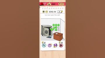 TRICKY BRAIN TEST LEVEL 272:WE MUST OPEN THIS VAULT