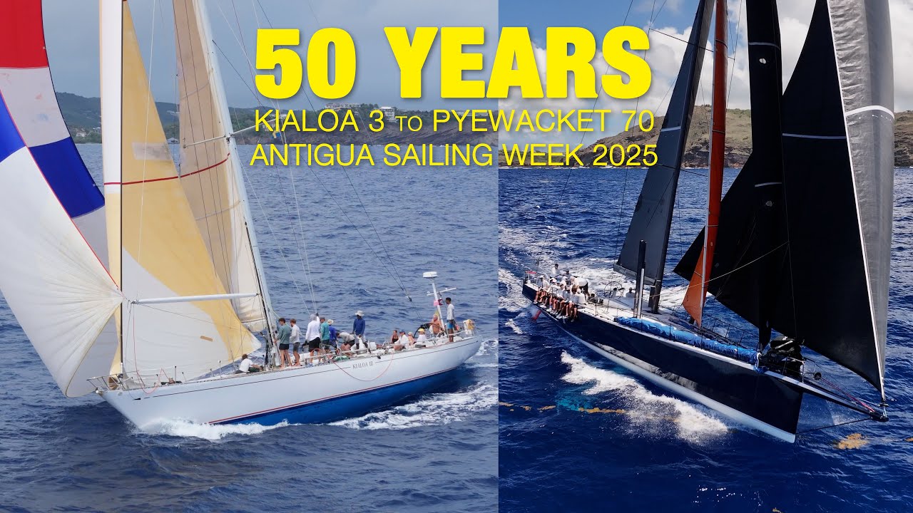 ⁣Pyewacket 70 & Kialoa III Compare these two legends.