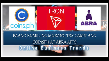 HOW TO BUY TRX/TRON FROM COINSPH