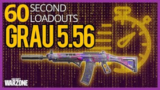 Grau 5.56 Warzone Class Setup - 60 Second Loudouts