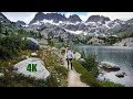 Solo Backpacking the Eastern Sierra in 4K | Overnight at Ediza Lake | Ansel Adams Wilderness