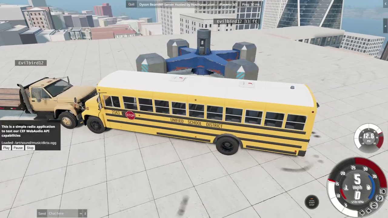 BeamNG drive  ROOF TOP