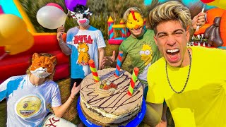 I PLAN A SURPRISE PARTY FOR MY BIRTHDAY !!