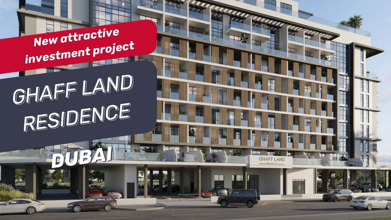 Ghaff Land Residence residential development in Dubai Studio City in ...