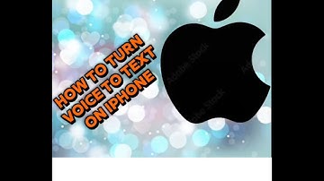 How To Turn Voice to Text on iPhone