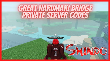 Great narumaki bridge Private Server Codes | New Village Updated | shindo life rellgames