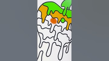 Redesigning the #Apple logo in a drippy art style. #drippy #logos #logodesign #redesign #procreate