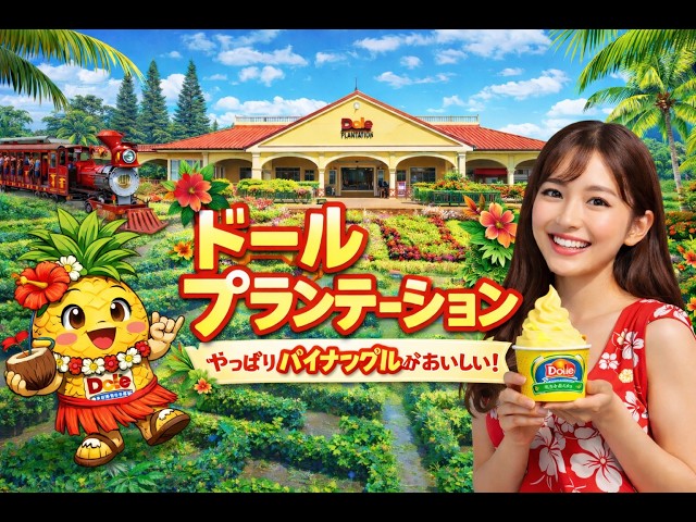 パイナップル大好き！】ハワイのドールプランテーションでとことん遊ぼ