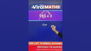 Multiplication easy trick | navneet sir | viral math