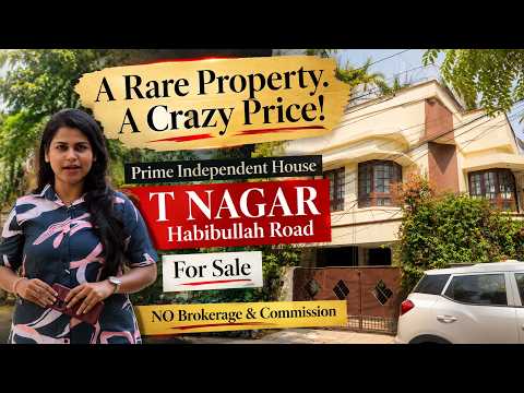 T NAGAR | Independent 4 BHK Duplex House | 40 Feet Frontage #RealEstate #chennai