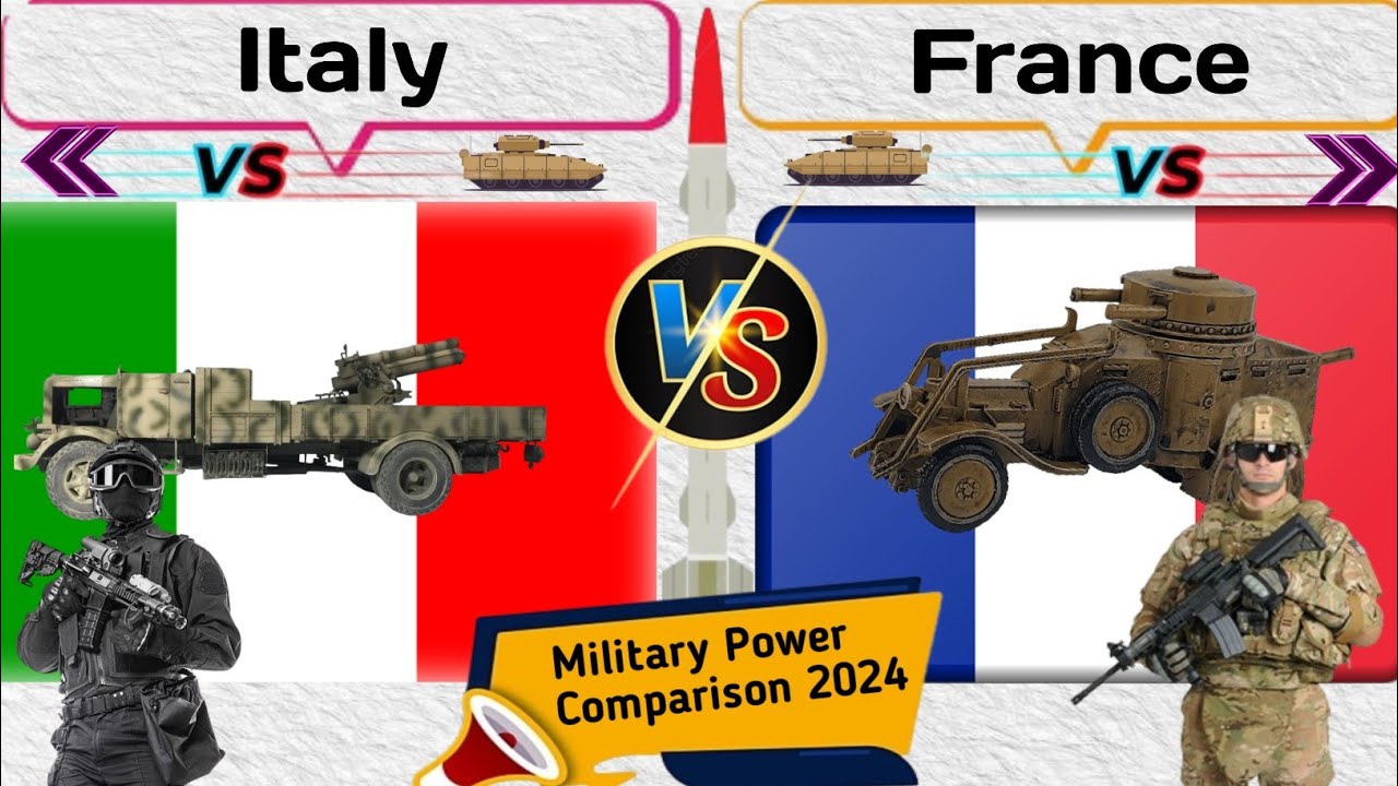 France vs Italy Military Power 2024 | Italy Vs France Military Power | Military Power