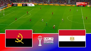 Download lagu ANGOLA vs EGYPT - Africa Cup of Nations 2025 | Full Match All Goals | Pes 21 Gameplay