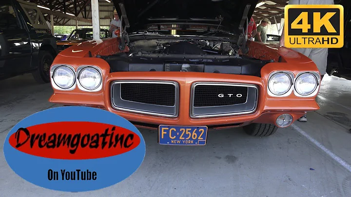 1972 Pontiac GTO SOLD at Spring Carlisle Collector Car Event  asking $57,500 @dreamgoatinc