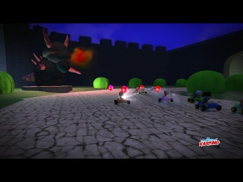 Mario Kart 64 Bowser's Castle - LittleBigPlanet Karting - YouTube