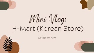 What's inside a Korean grocery store? | HMart | California