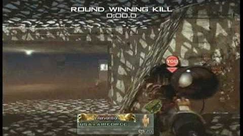 Modern Warfare 2 - Sniper Lobby #1 Highlights Video