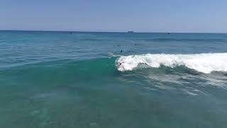 Bodysurfing Point Panic Oahu, Hawaii