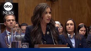 Kristi Noem delivers opening statement at confirmation hearing