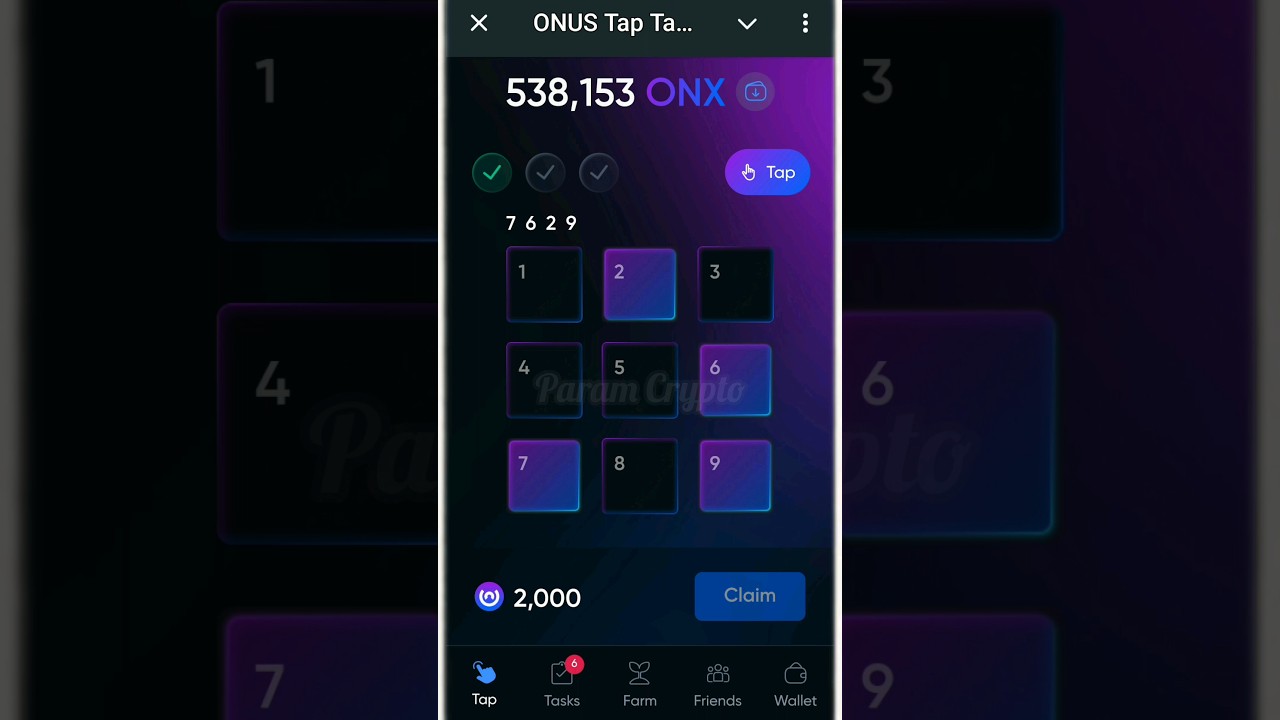 onus daily code 3 September | daily code onus tap tap | onus tap tap airdrop 