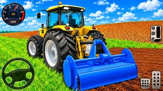 Real Farming Tractor Games 2026 - Modern Farm Tractor Driving Games - Android Gameplay screenshot 2