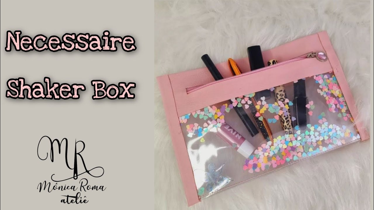 Necessaire Multiuso Shaker Box sem costura